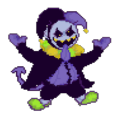 FNF Pixel Jevil (Up) Roblox decal