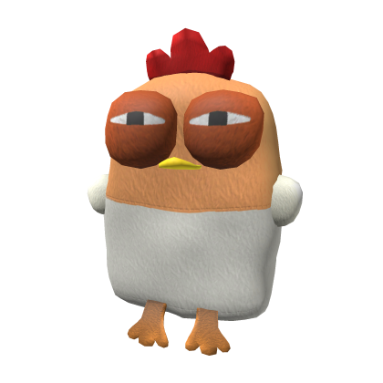 Chill Chicken Plushie [shoulder] Roblox item