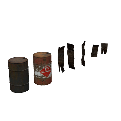Oil drum pack