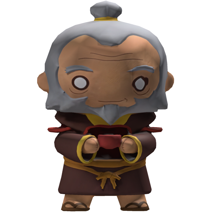 Uncle Iroh Avatar Firebender Shoulder