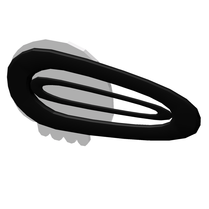 Skull Clip Black and White