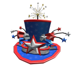 Star Spangled Top Hat