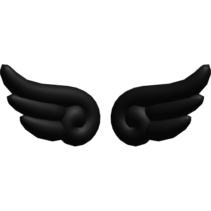 Black Cute Wings