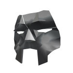 cool silver mask
