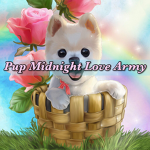 Pup Midnight Love Army