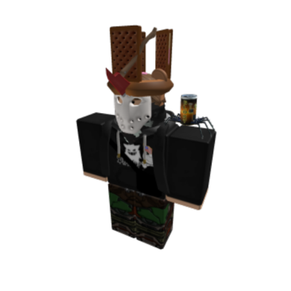 Edgy outfit #2 with a gengar hoodie Roblox decal