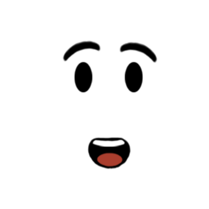 Happy Face With Open Mouth Roblox decal