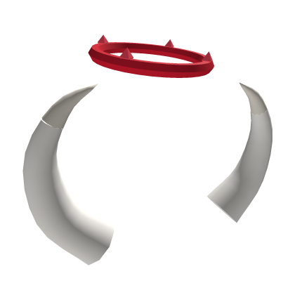 Crimson Halo Demon Horns