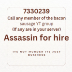 Bacon sausage YT