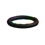 Rainbow Glitch Halo