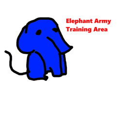 Elephant Army training!