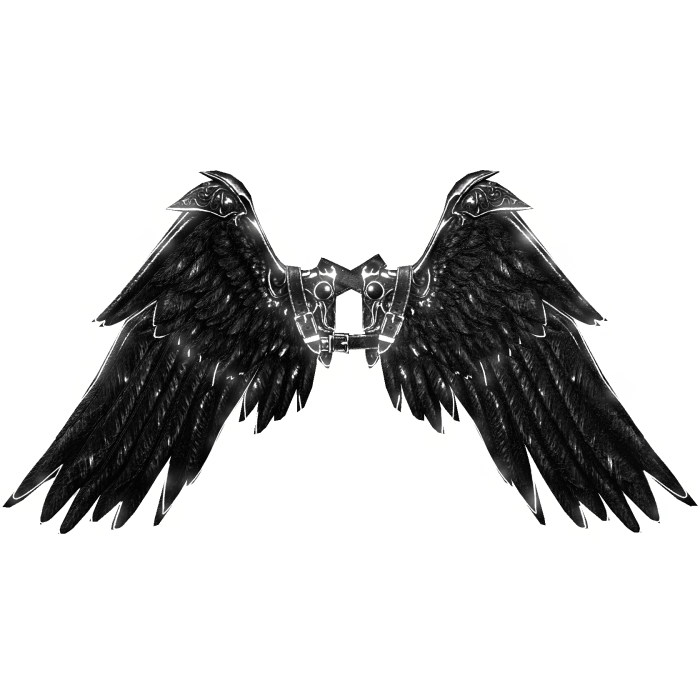 [PBR] Midnight Icarus Wings [Glow] [Addon]