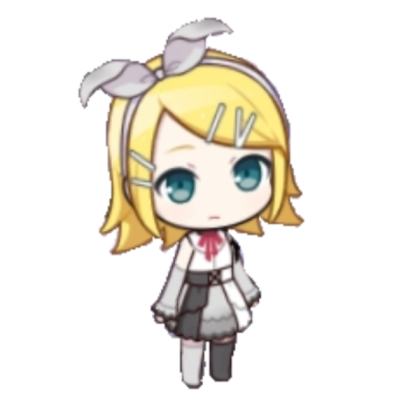 emo rin chibi Roblox decal