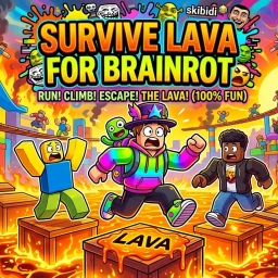 survive lava for brainrot(different) icon