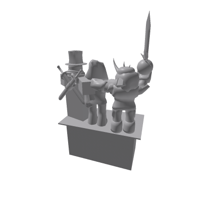 ShaunAnthony, Seadorus, and Roynaruto Statue
