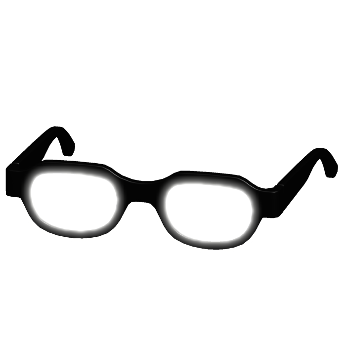  🤓 [EMISSIVE] Nerd Anime Glare Glasses