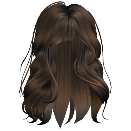 Long Soft Wave Hair - Brown