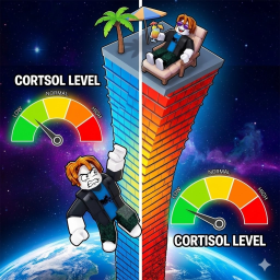 Jump Stairs For Lower Cortisol