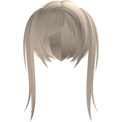 Cute long emo vkei blonde pigtails