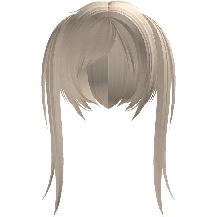 Cute long emo vkei blonde pigtails