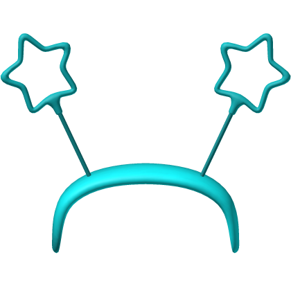 Cyan Blue Diwali Sparkler Headband Recolor (Addon)
