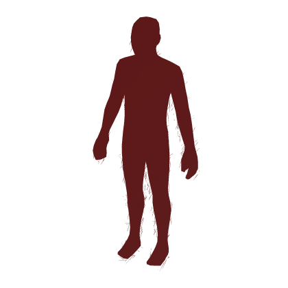 Dark Red Outline Aura
