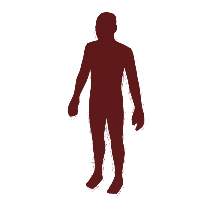 Dark Red Outline Aura