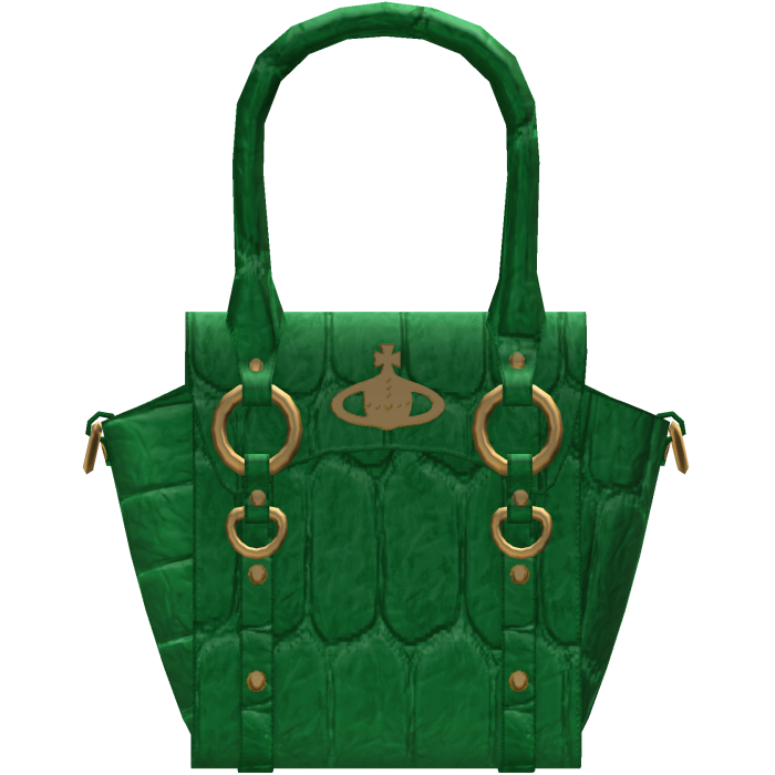 Green Vivienne Westwood Baddie Purse Bag