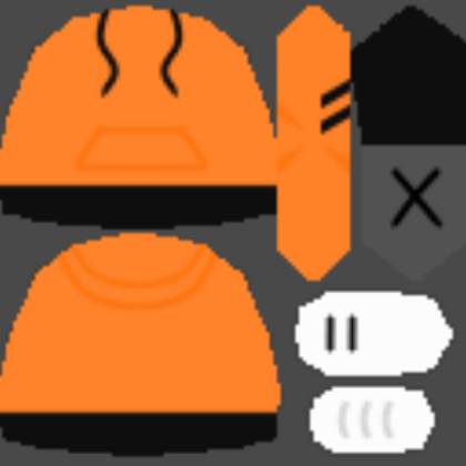 orange hoodie scc outfit Roblox decal