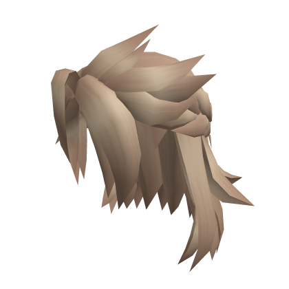 Cream Brown Braided Hair Roblox item