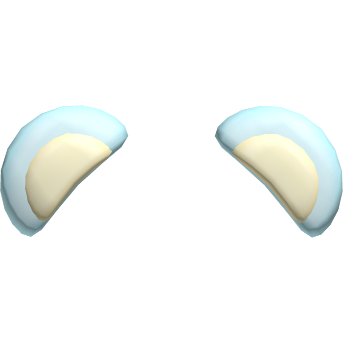 Cute mezzo piano ears blue berie-chan