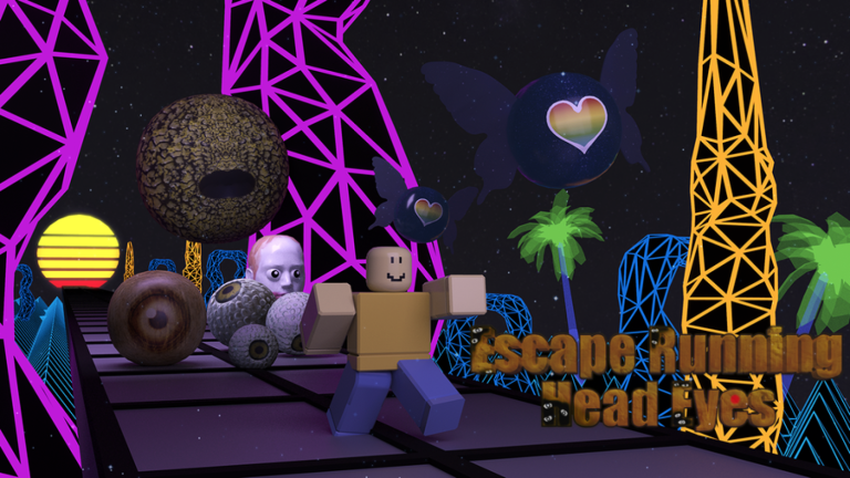 👁️ Escape Running Head Eyes 👁️ screenshot 3