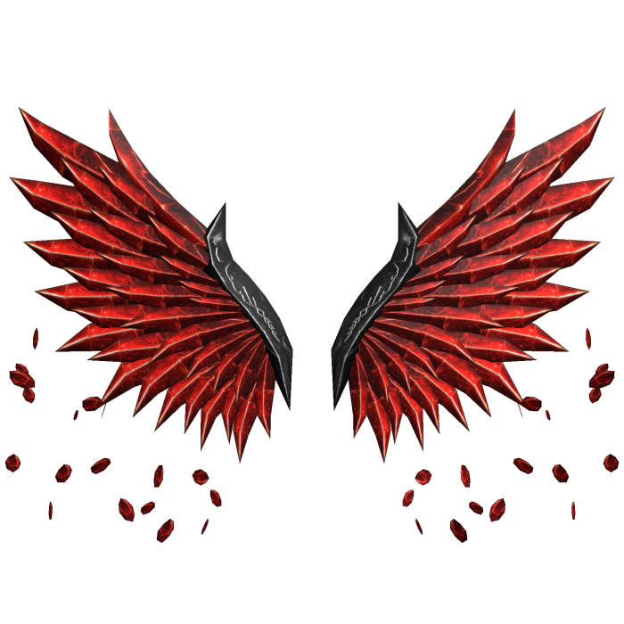 Red and Black Wings