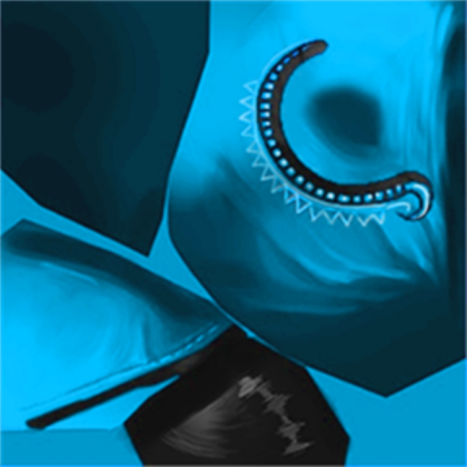 neon blue animal hoodie Roblox decal