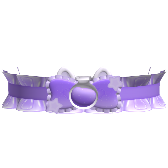 ʚ ︵ pretty purple potion choker !