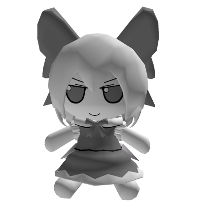 ୨୧ cute black and white fumo doll ୨୧ thumbnail