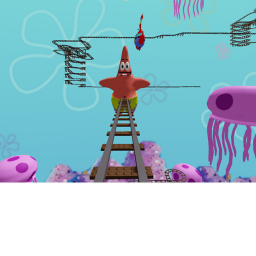 Cart Ride into Spongebob for admin!