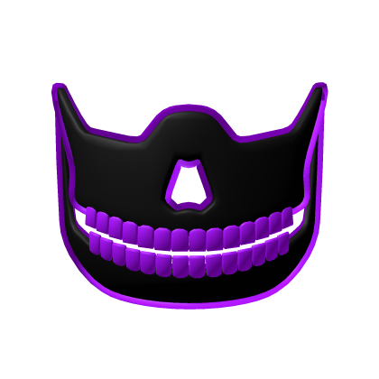 Purple Half Mask