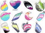 LGBTQ+ pride hear peaple