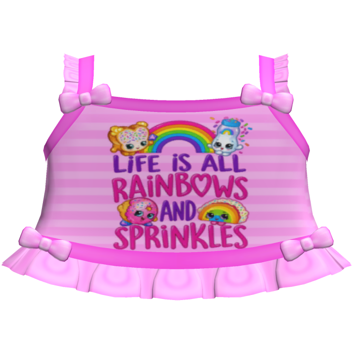 cute pink shopkins tweencore cutecore top