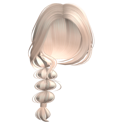 Sweet Bubble Braids (Beige) Roblox item