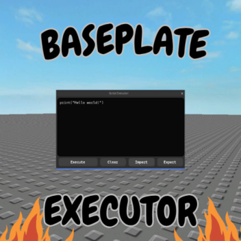 Baseplate with an executor [troll menu update]