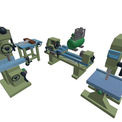Workshop machines prop