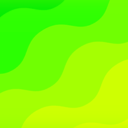 Green Gradient Wavey Background