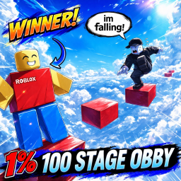 1% 100 Stage Obby