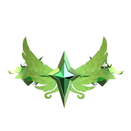 Green Angelic Crown