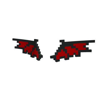 Crimson Dragon 8-Bit Wings
