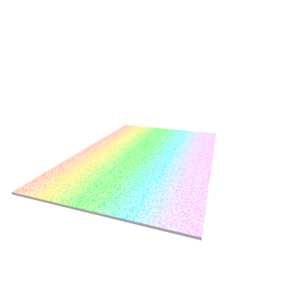 Rainbow Carpet Car