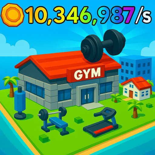   Big Gym Tycoon 🏋️‍♂️ official Roblox game thumbnail