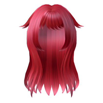 Red Foxy Anime Hair
